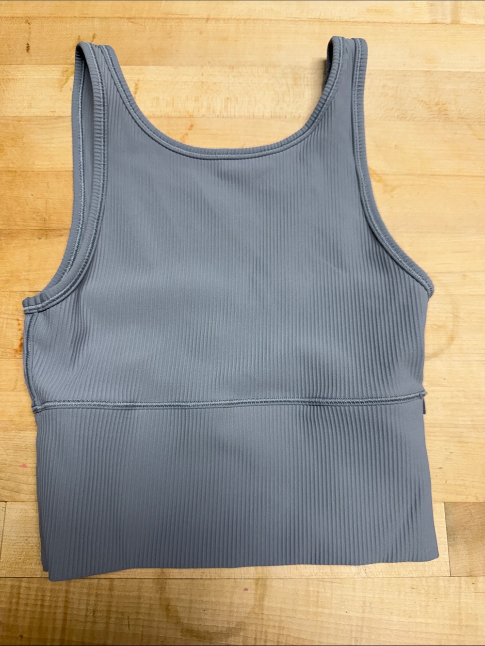 lululemon athletica Ribbed Tank Top in Slate Gray